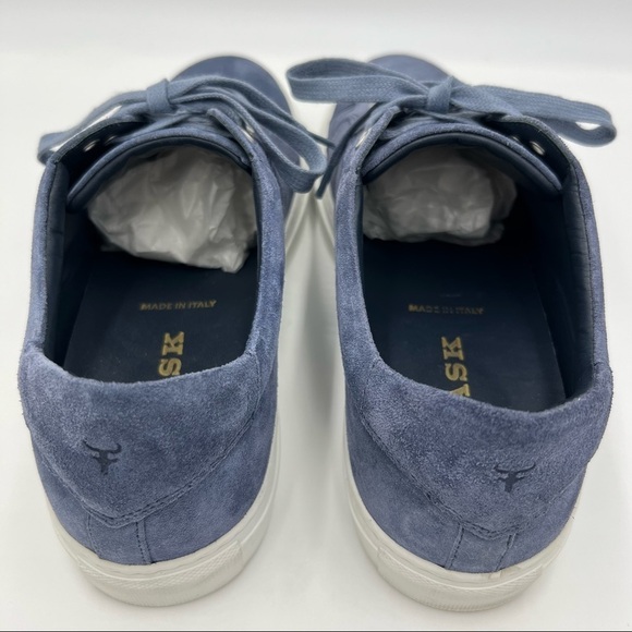 Trask Men’s Blue Rigby Suede Sneakers Size 8 - Picture 9 of 12
